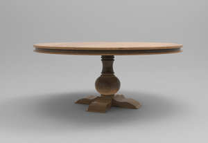 Marcia 72" Acacia Round Dining Table - Natural