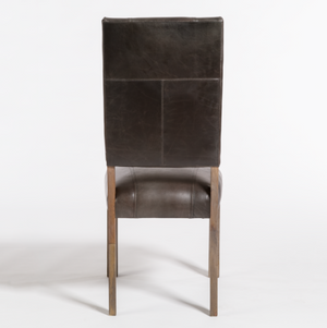 Bryce Dining Chair - Slate Leather + Ash - Classic Carolina Home