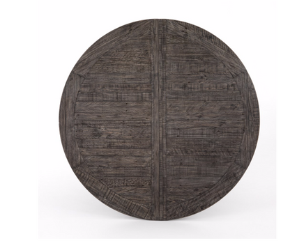 Celeste 63" - 79" Round Extension Dining Table - Black Olive - Classic Carolina Home