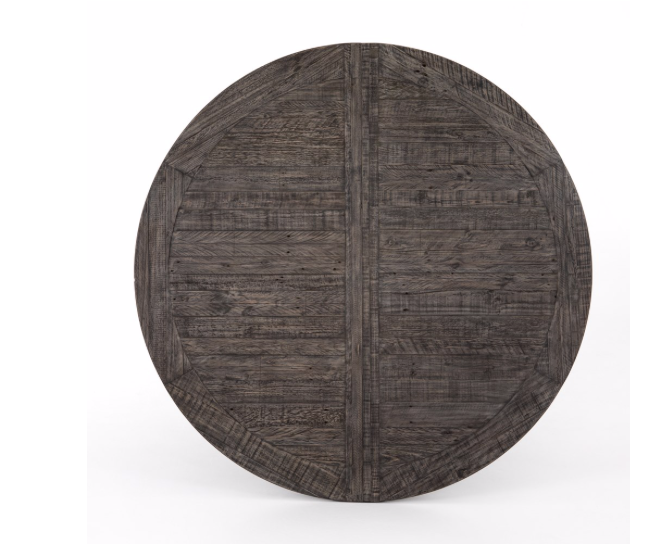 Celeste 63" - 79" Round Extension Dining Table - Black Olive - Classic Carolina Home