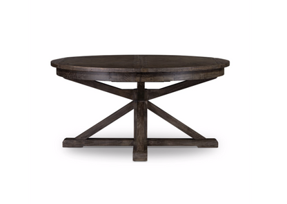 Celeste 63" - 79" Round Extension Dining Table - Black Olive - Classic Carolina Home