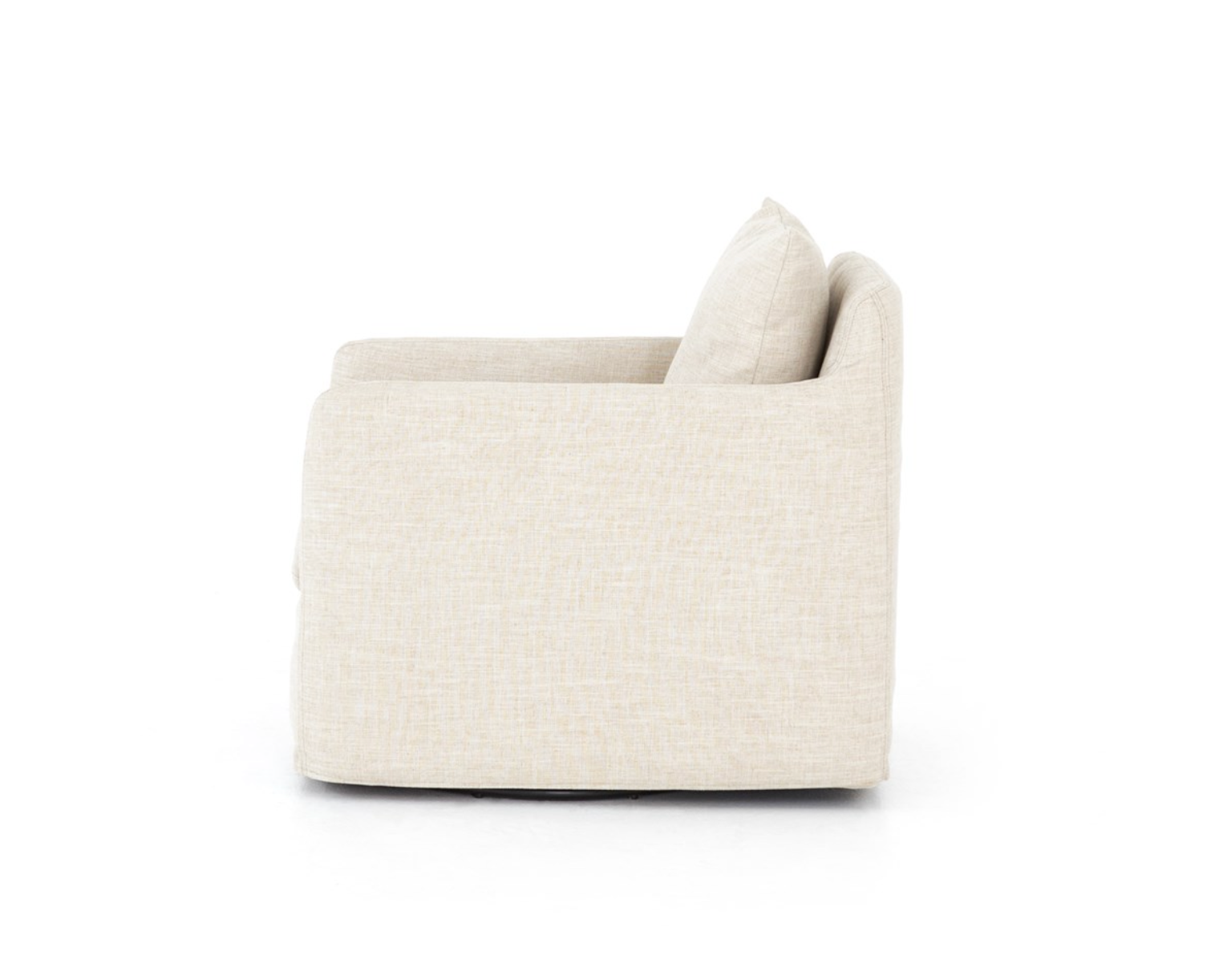 Bankside 26" Swivel Chair - Cambric Ivory