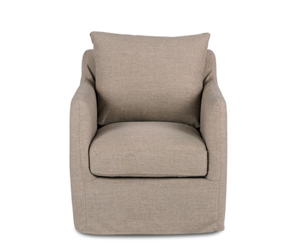 Bankside 27" Swivel Chair - Alpaca Taupe