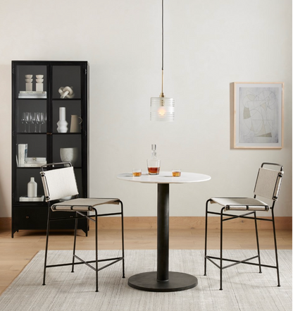 Bellford 35" Shadow Box Cabinet - Black