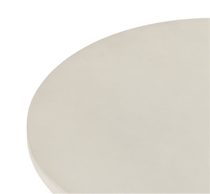 Bowman 22" Outdoor End Table - White Concrete