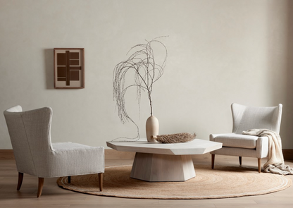 Bronx 53" Coffee Table - Ashen Walnut