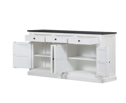 Carina 71" Sideboard - Driftwood + Limestone