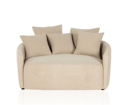 Clarissa 62" Media Lounger - Socorro Taupe