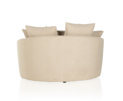 Clarissa 62" Media Lounger - Socorro Taupe