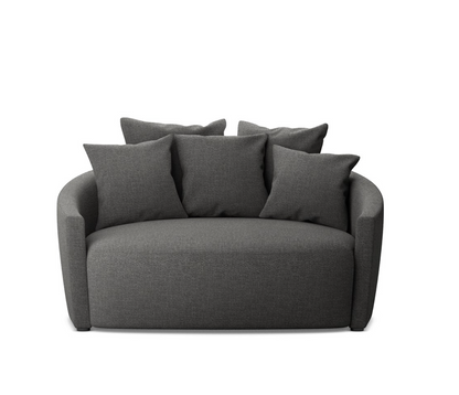 Clarissa 62" Media Lounger - Gibson Smoke