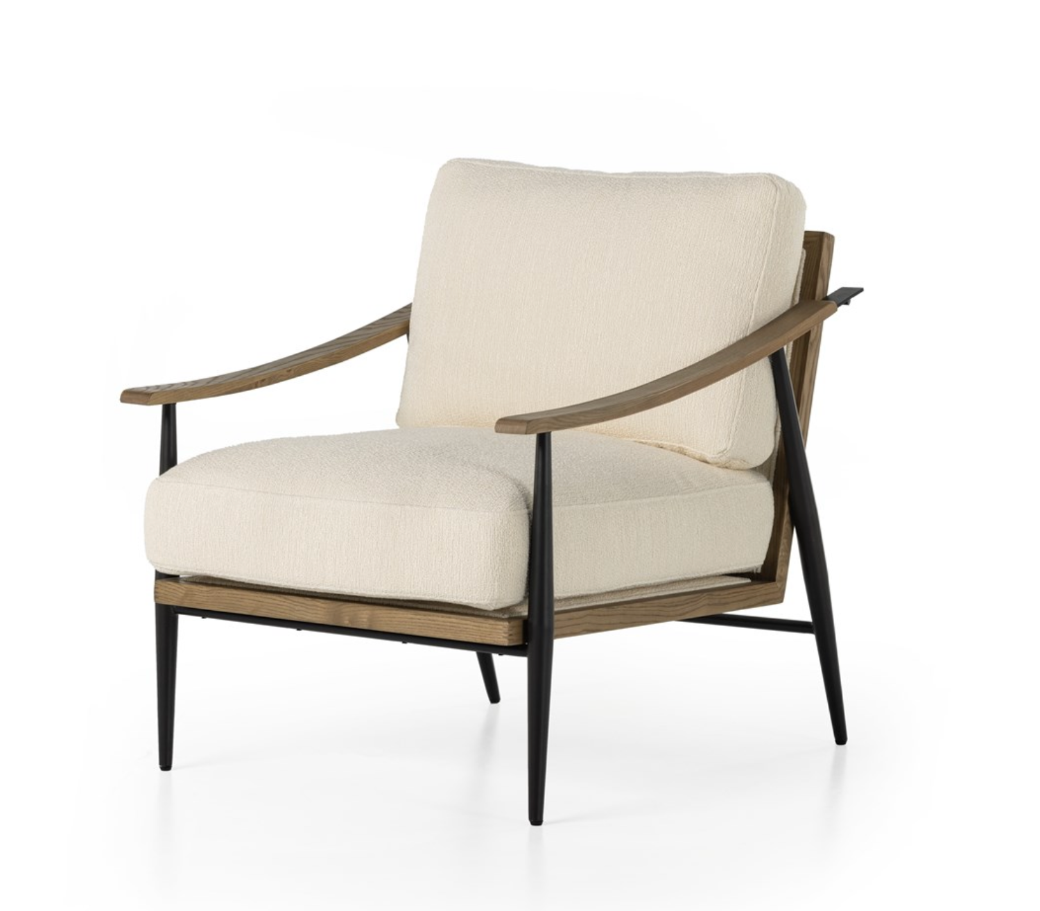 Clark 29" Occasional Chair - Ivory