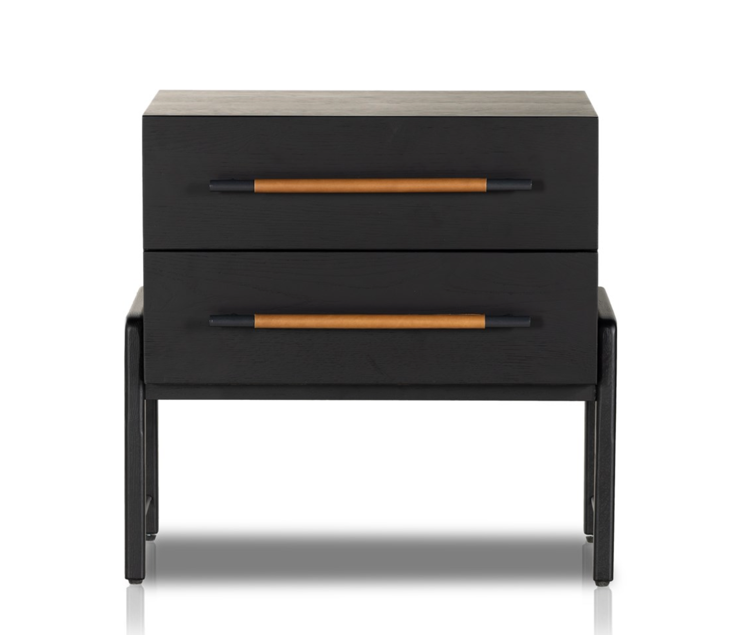 Dale 27" Nightstand - Ebony Oak