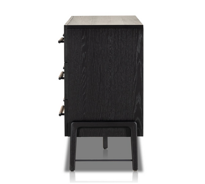 Dale 63" 6 Drawer Dresser - Ebony Oak