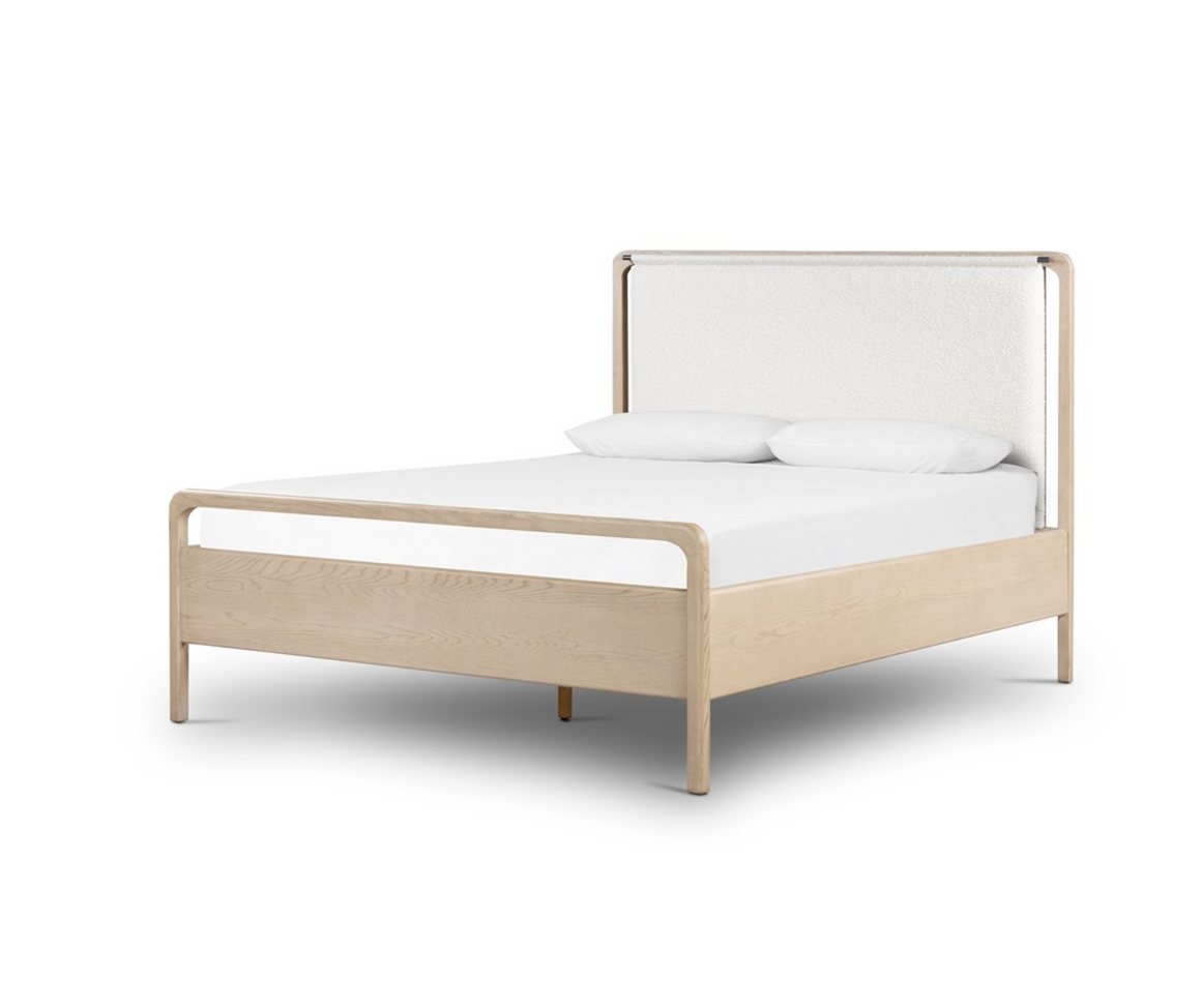 Dale Queen Bed - Yucca Oak Natural