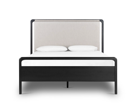 Dale 63" Queen Bed - Ebony Oak