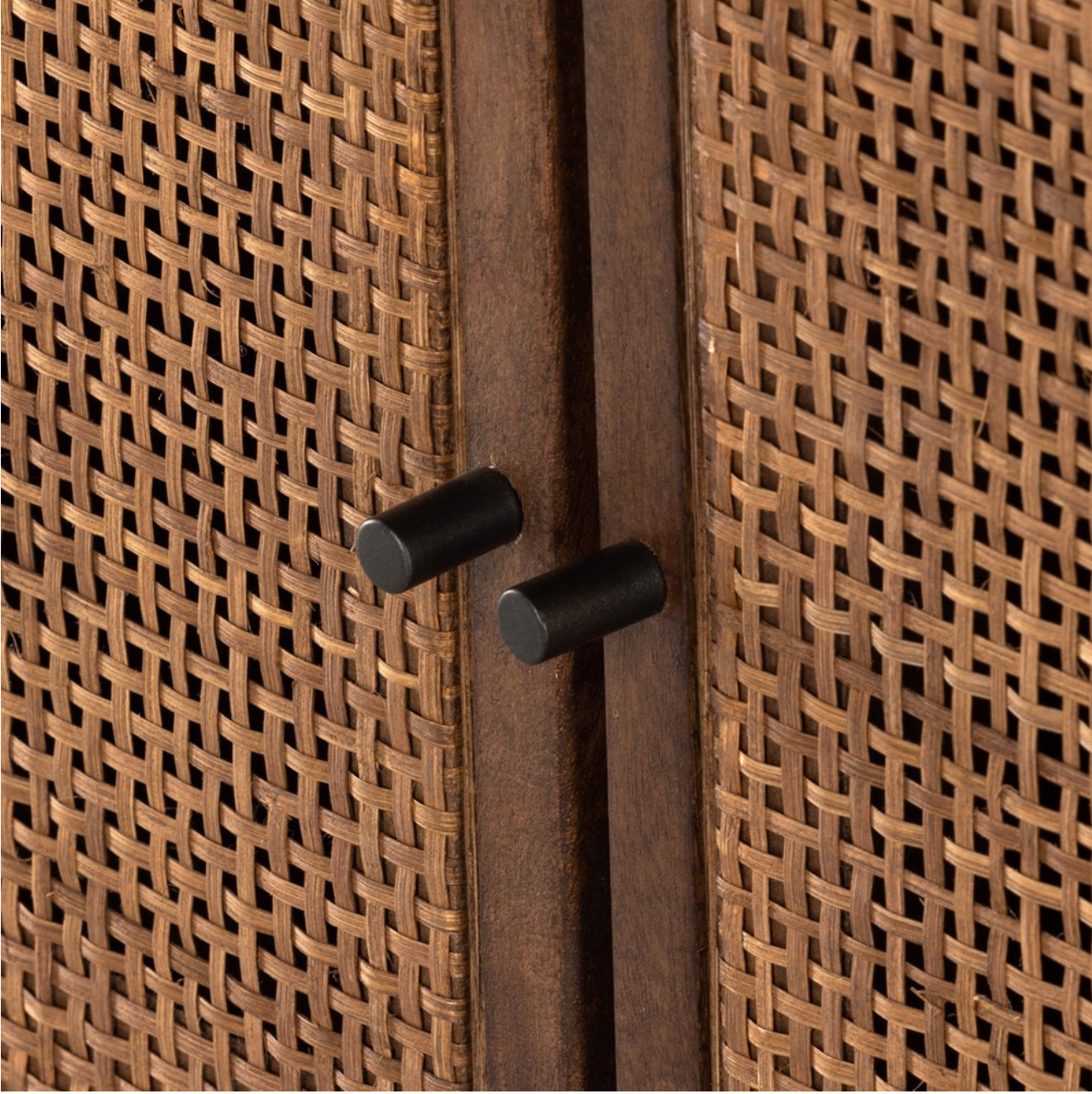 Dennen 65" Media Cabinet - Brown Wash