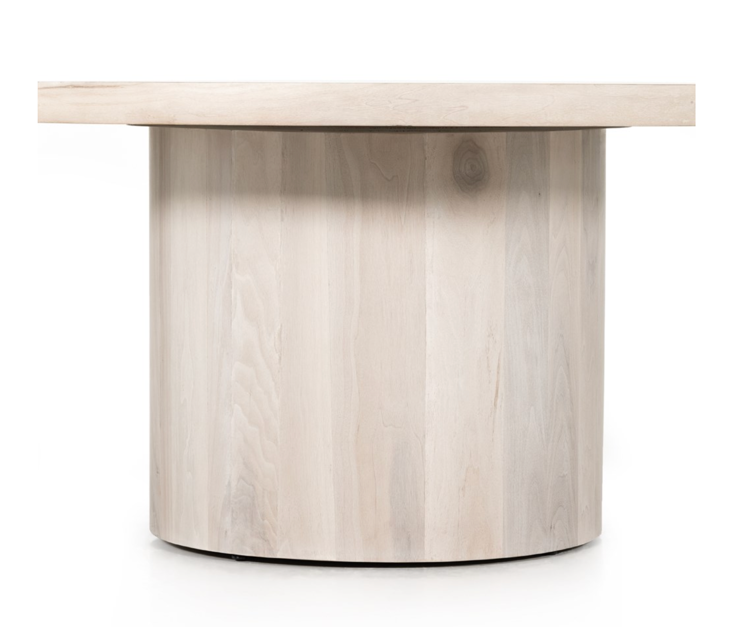 Diego 60" Round Dining Table - Ashen Walnut