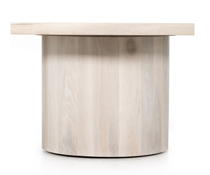 Diego 60" Round Dining Table - Ashen Walnut