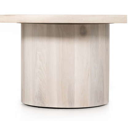 Diego 60" Round Dining Table - Ashen Walnut