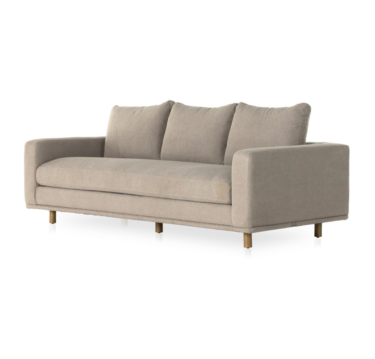 Dominica 85" Bench Seat Sofa - Cobblestone