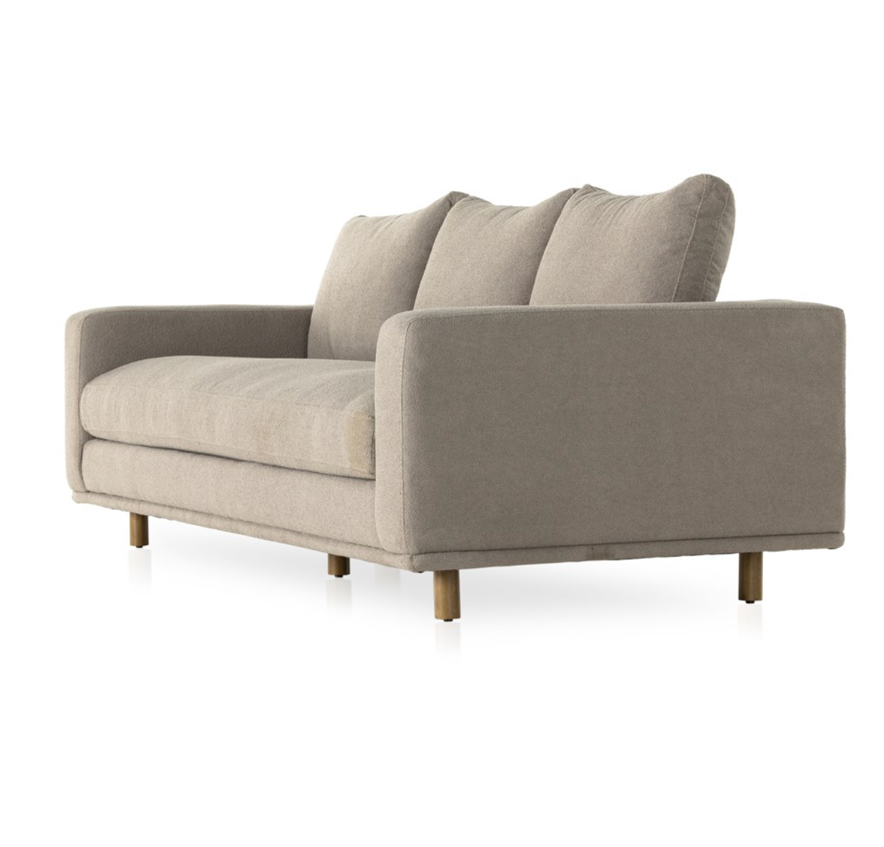 Dominica 85" Bench Seat Sofa - Cobblestone