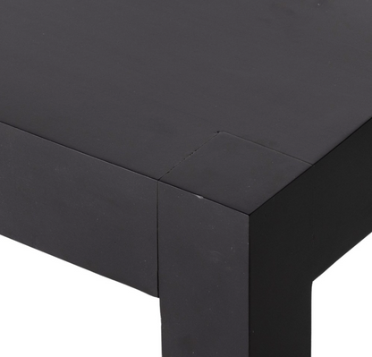 Dora 78" Dining Table - Black Wash