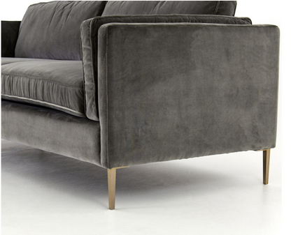 Emerson 84" 2 Cushion Sofa - Birch