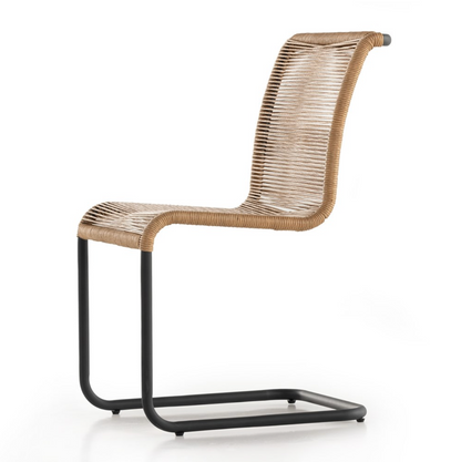 Giorgio 19" Outdoor Dining Chair - Vintage Natural