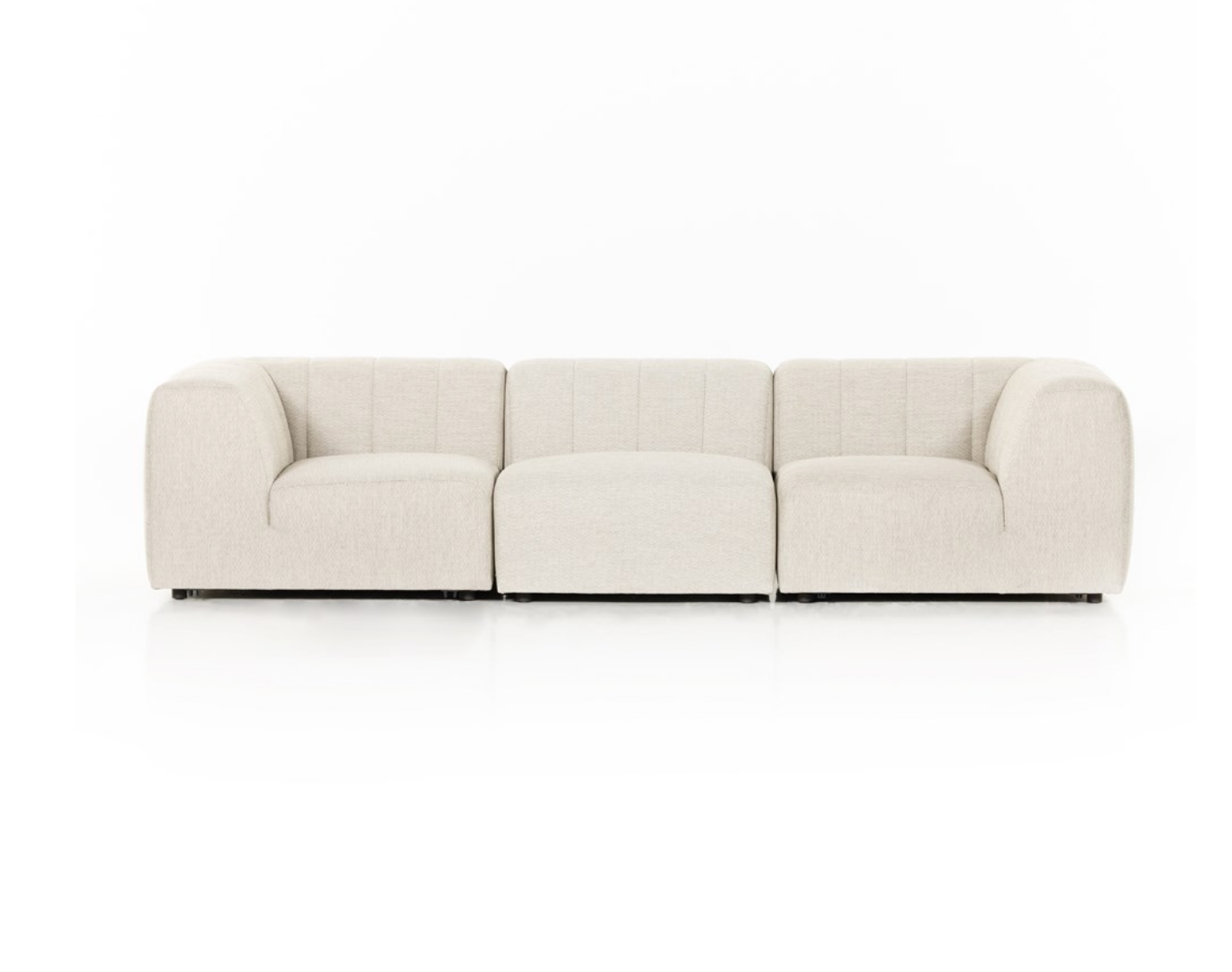 Gwyneth 121" 3 Cushion Outdoor Sofa - Sand