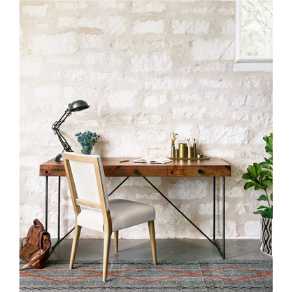 Hudson 19" Dining Chair - Performance Dark Linen