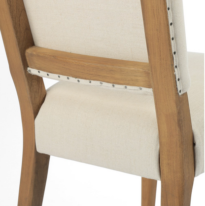 Hudson 19" Dining Chair - Performance Dark Linen