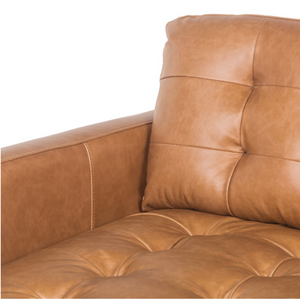 Lexington 89" Top Grain Leather Sofa - Sonoma Butterscotch