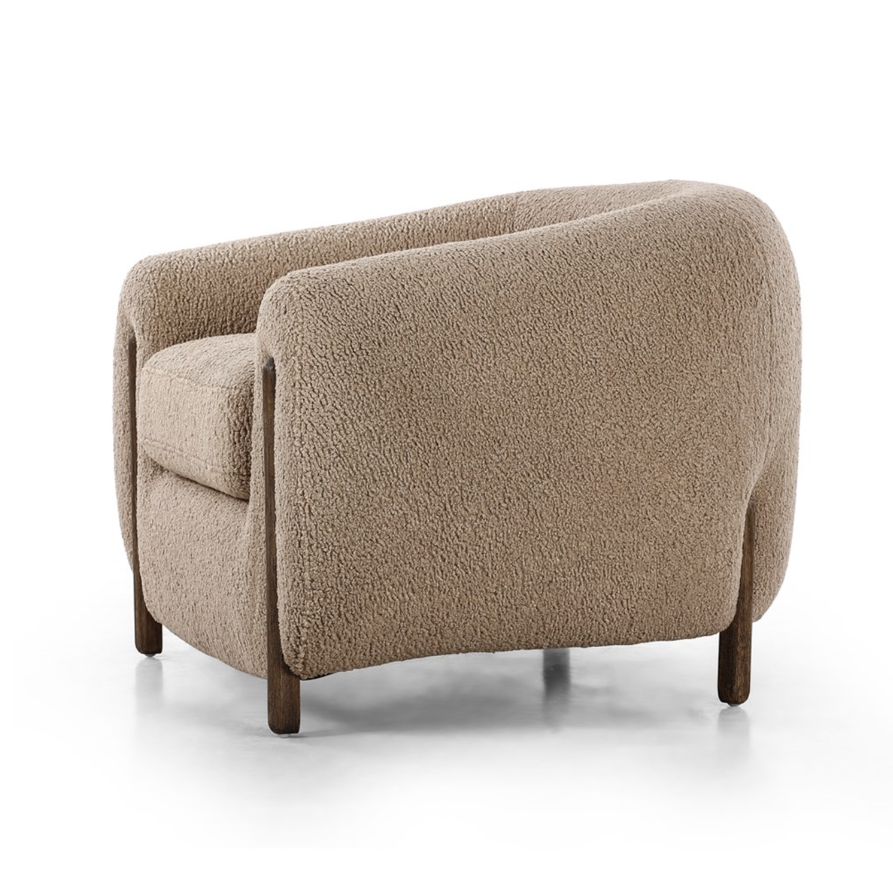 Lyla 38" Tub Chair - Sheepskin Camel