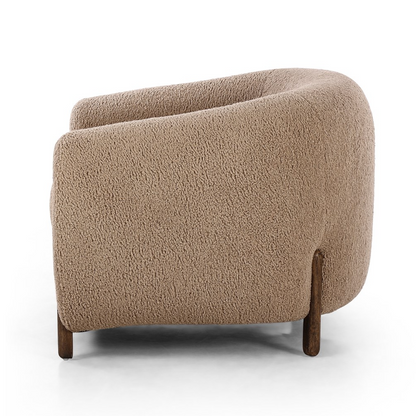 Lyla 38" Tub Chair - Sheepskin Camel