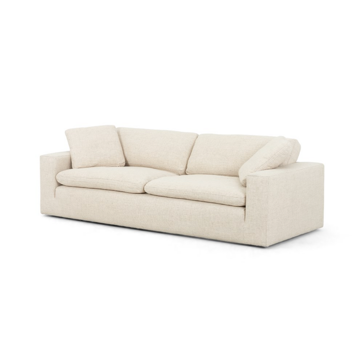 Mabry 96" 2 Cushion Down Sofa - Performance Thames Cream