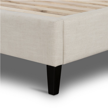 Mason 66" Upholstered Queen Bed - Cambric Ivory