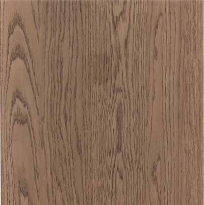 Mika 48" Oak + Glass Cabinet - Drifted Oak Solid