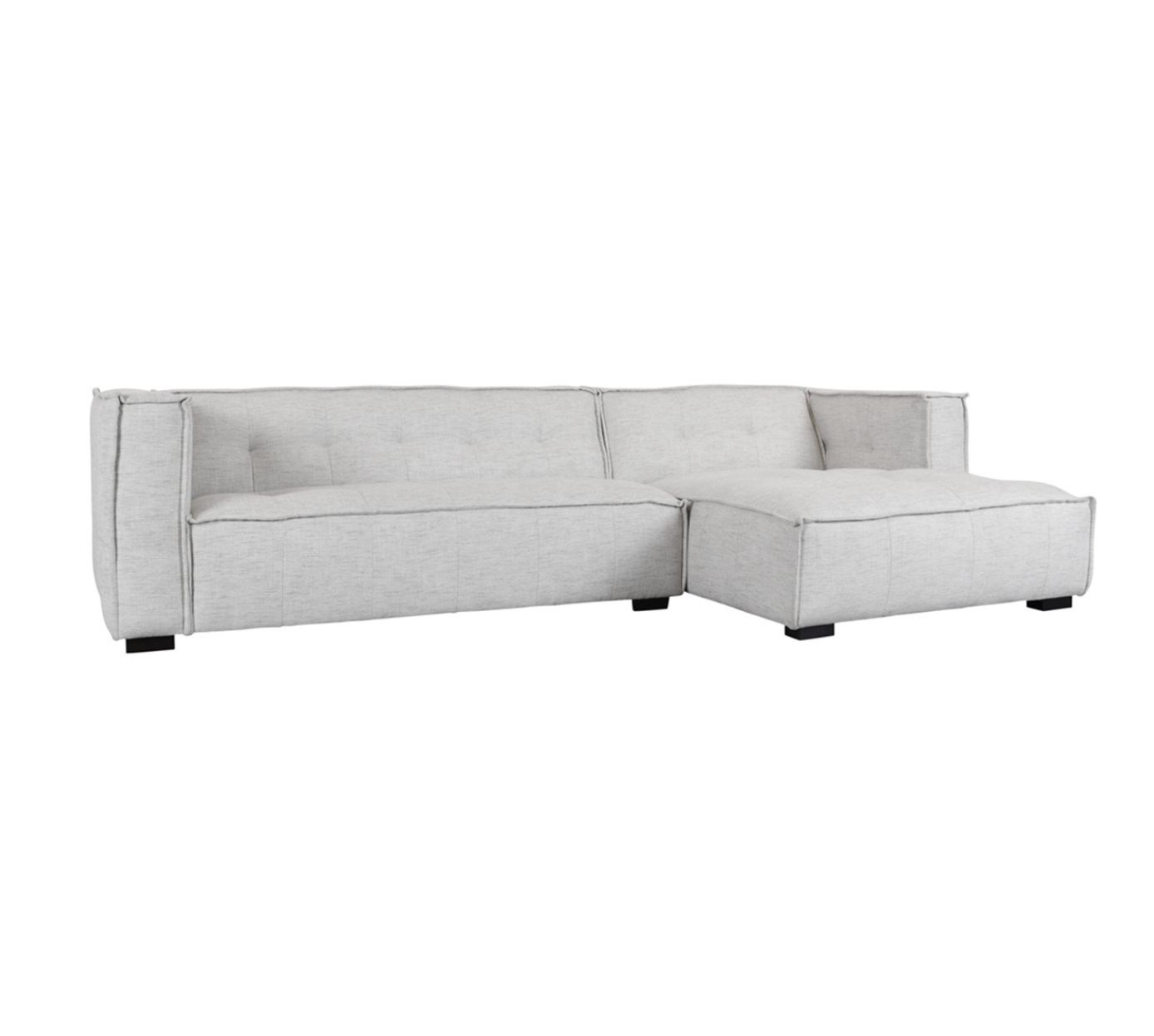 Glenda Quick Ship 90 Bench Cushion Sofa - Crypton Quicksilver - Classic  Carolina Home