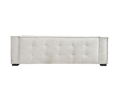 Ellie 98" Tufted Sofa  - Beige