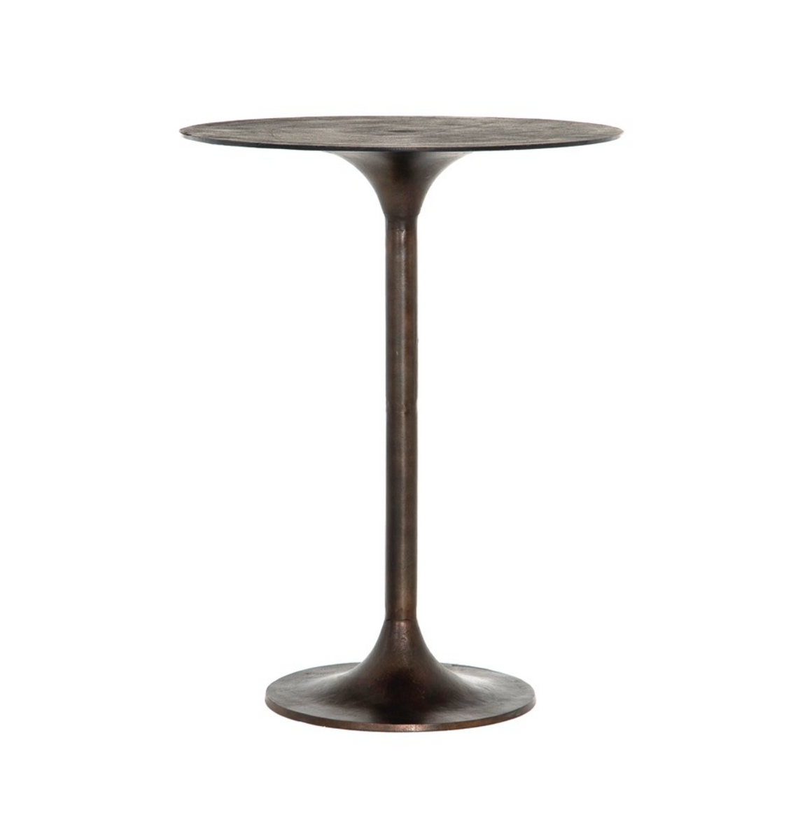 Simeon 36" Bar Table - Antique Rust