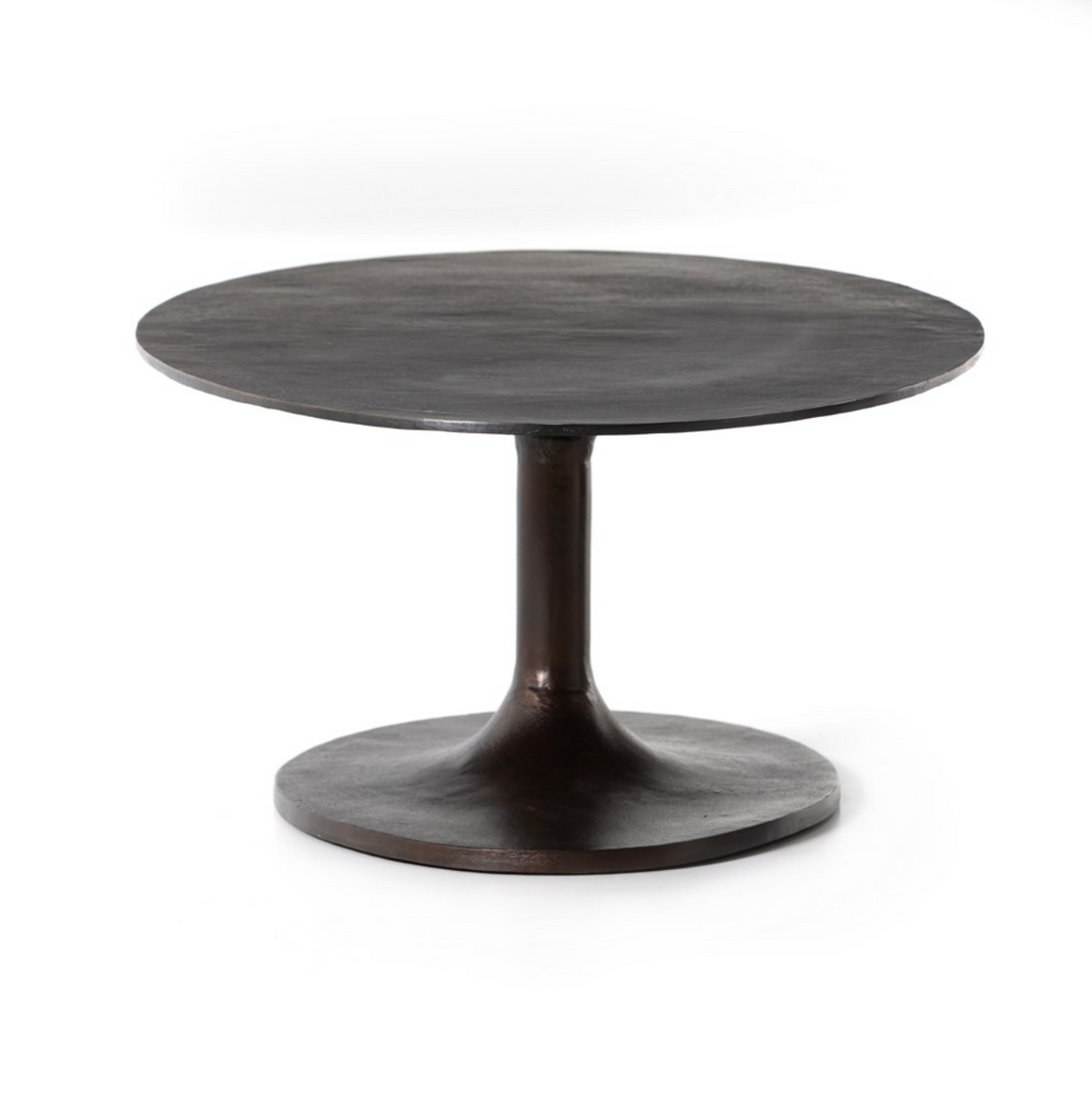 Simeon Oval Coffee Table - Antique Rust