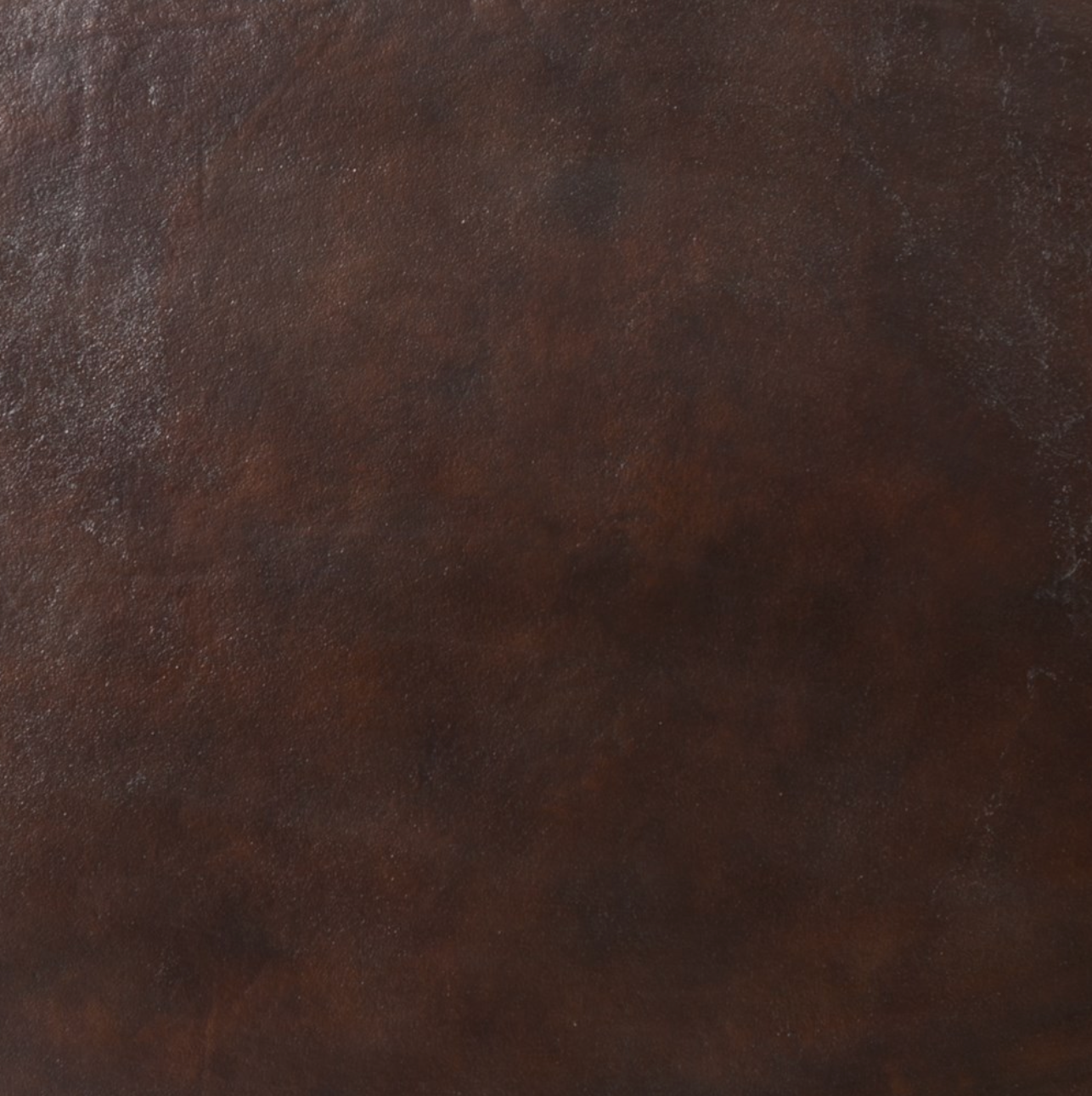 Simeon Oval Coffee Table - Antique Rust