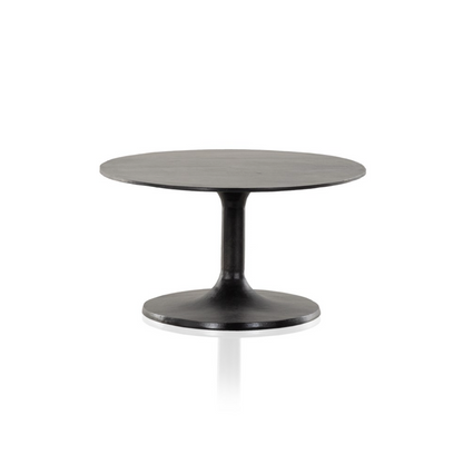 Simeon Oval Coffee Table - Black