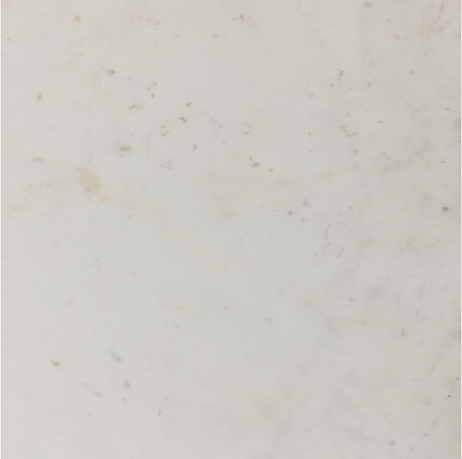 Simeon Round Coffee Table - White Marble