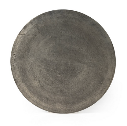 Simeon Round Coffee Table - Raw Antique