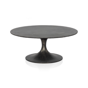 Simeon Round Coffee Table - Black