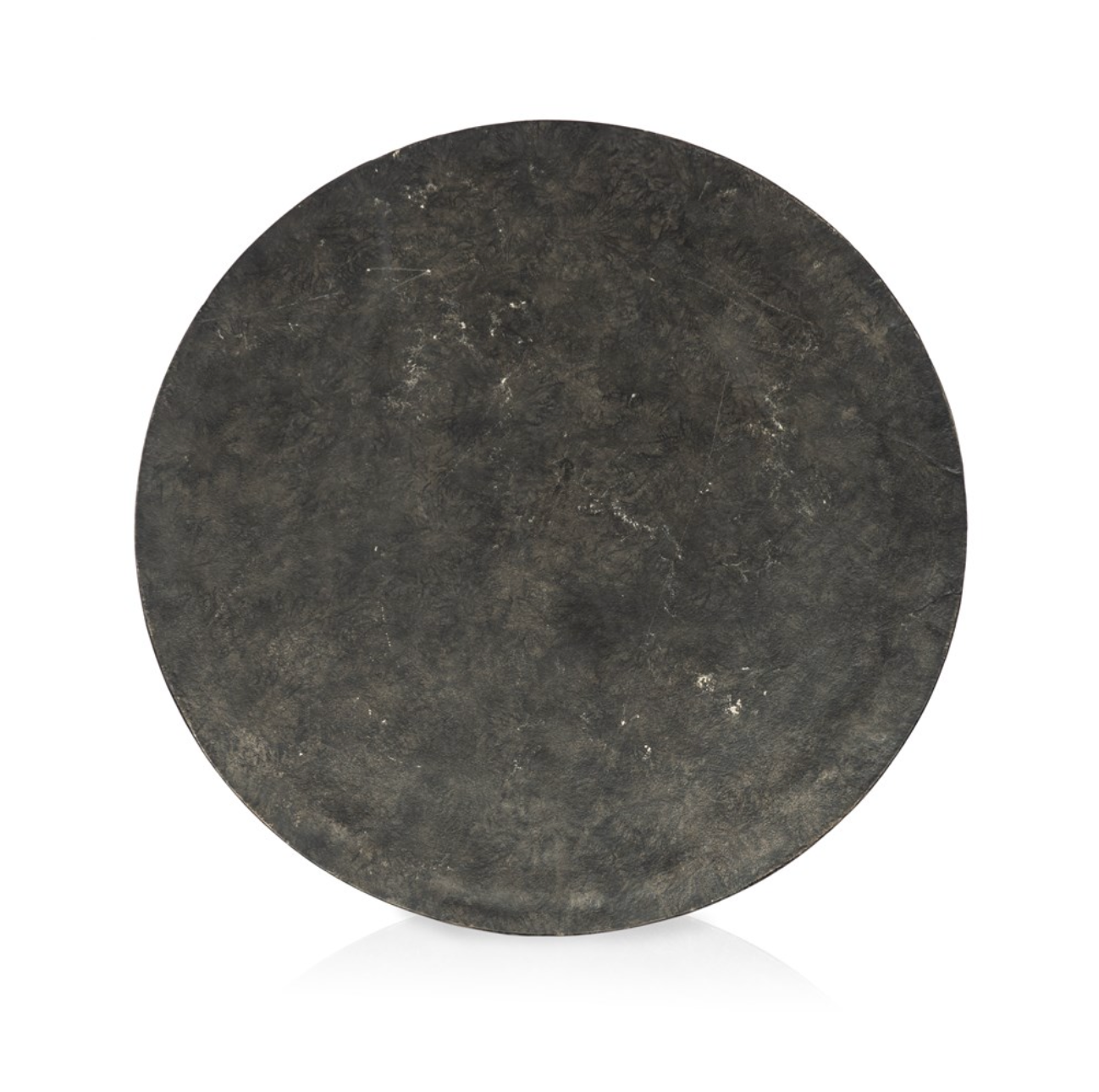 Simeon 38" Round Coffee Table - Black