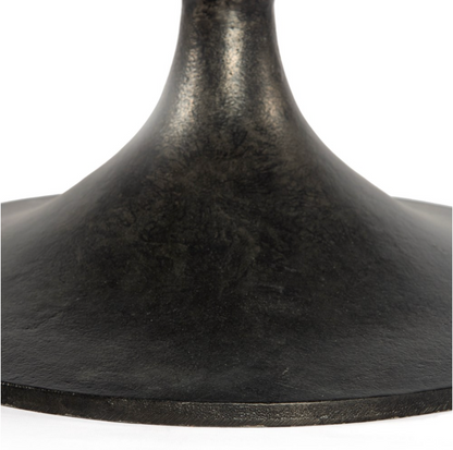 Simeon 38" Round Coffee Table - Black