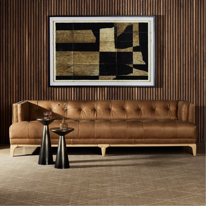Dillen 91" Top Grain Leather Sofa - Palermo Drift