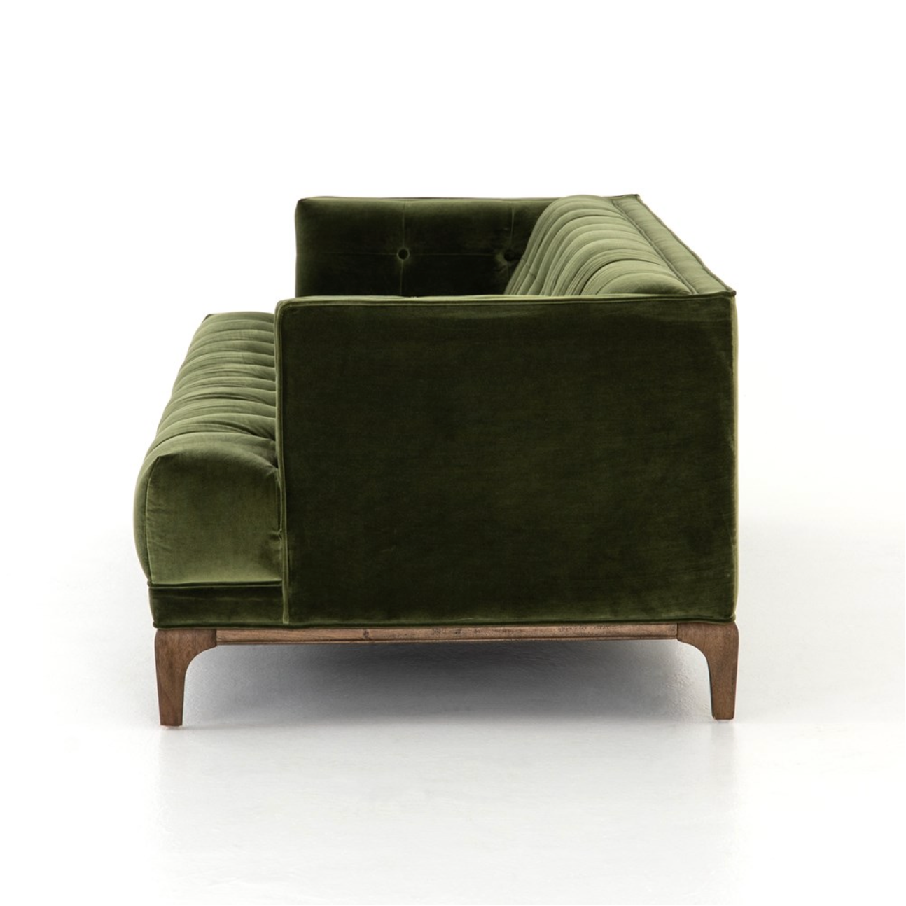 Dillen 91" Tufted Sofa - Olive
